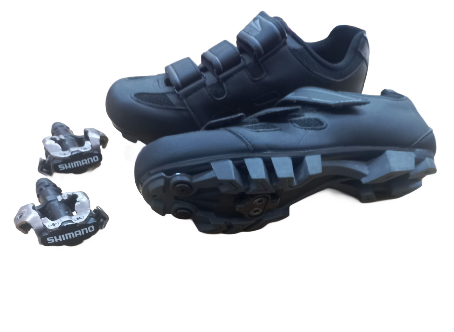 Cape Storm Mtb Shoes Size 5 & Shimano SPD Pedals