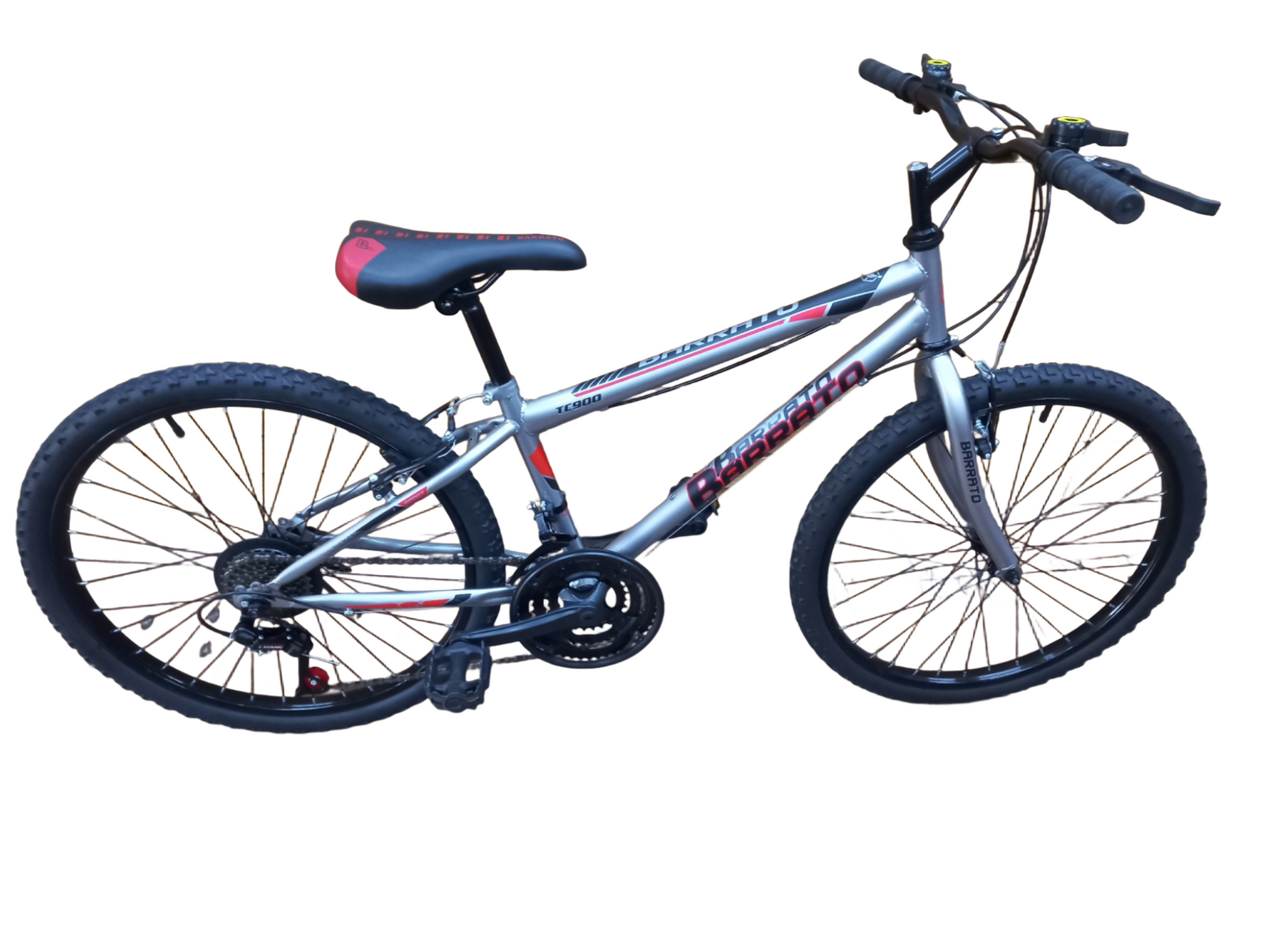 Children's bicycle on a white background