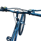 Blue bicycle with 'Arrato' branding on a white background